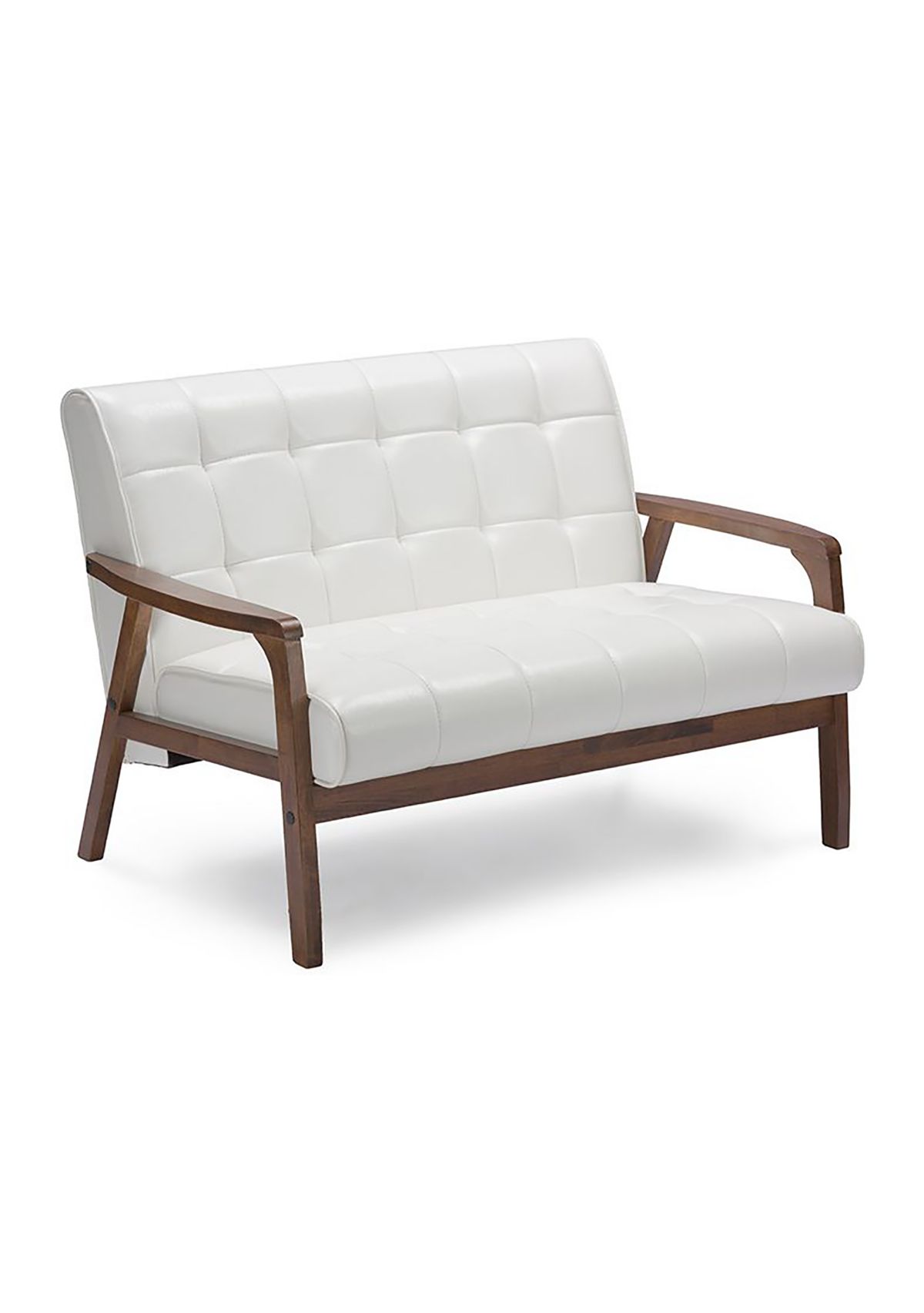 Mid-Century Masterpieces Loveseat - White