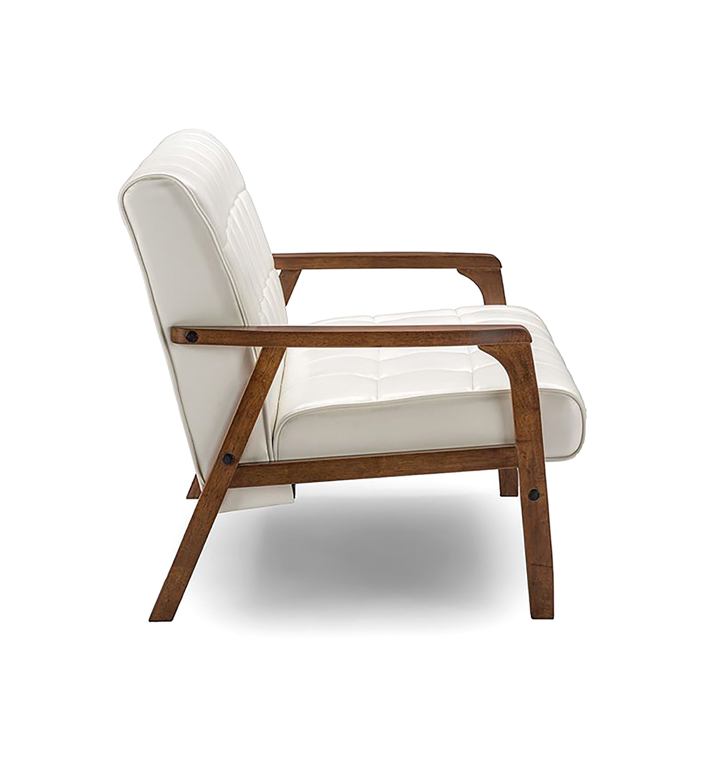 Mid-Century Masterpieces Loveseat - White