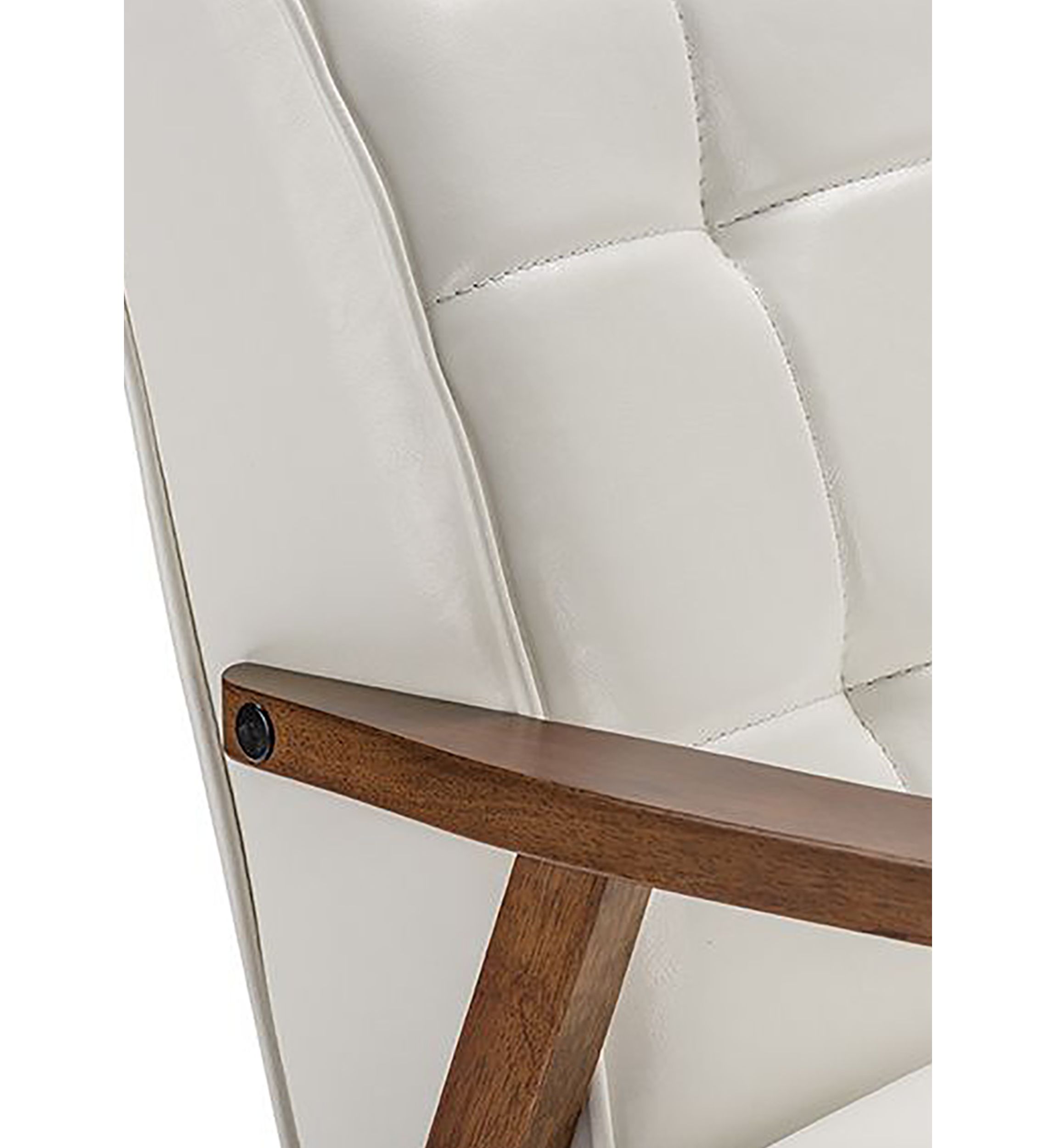 Mid-Century Masterpieces Loveseat - White