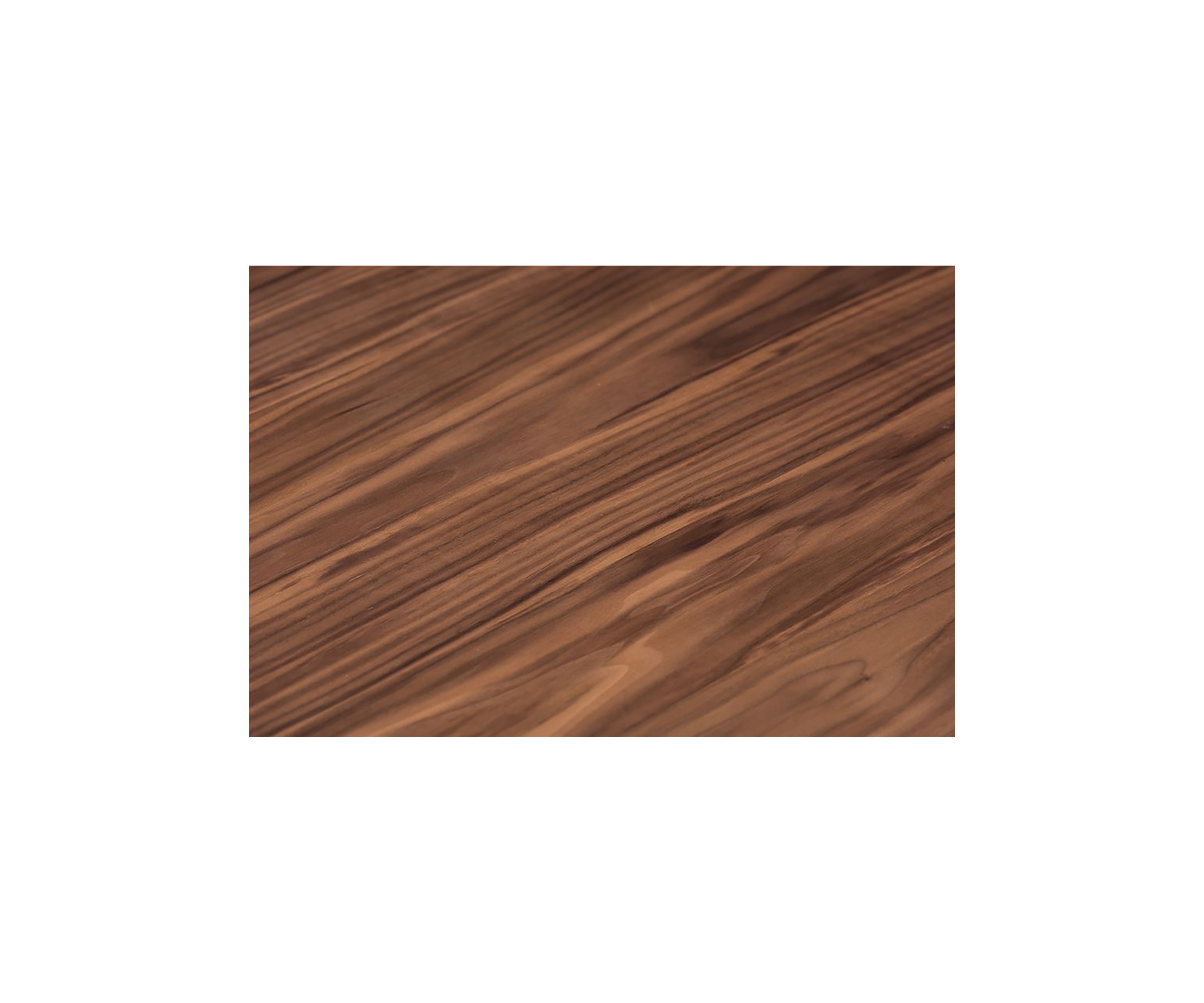 Monte Mid-Century Modern Walnut Wood 47-Inch Round Dining Table