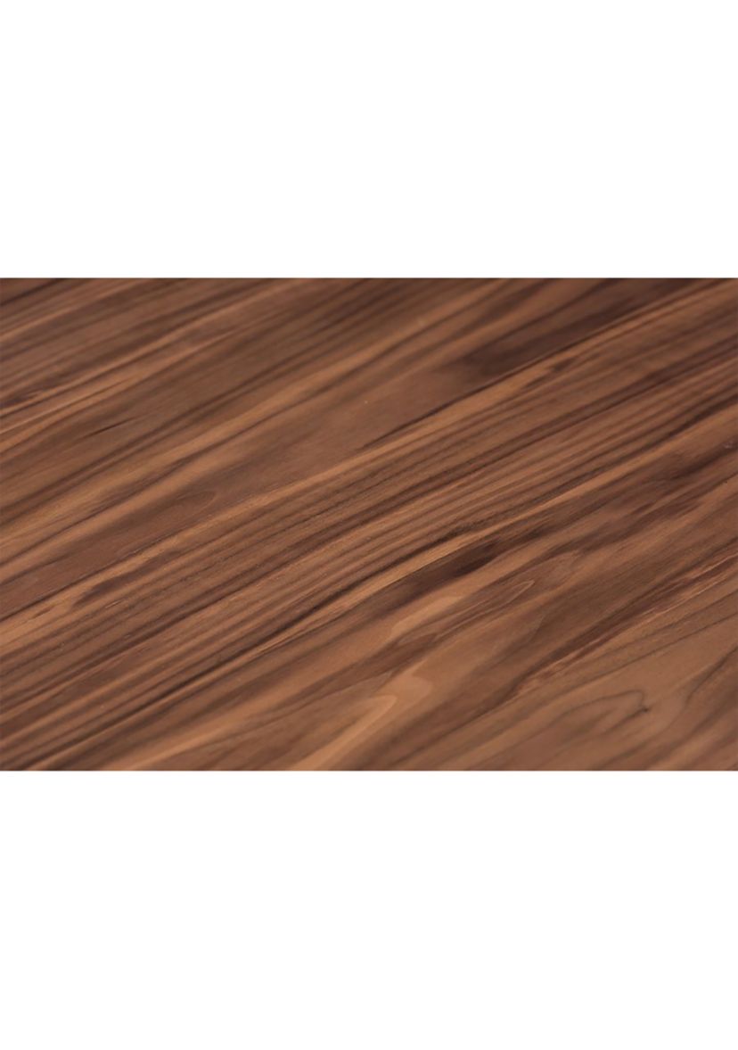 Monte Mid-Century Modern Walnut Wood 47-Inch Round Dining Table