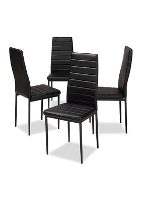 Armand Modern and Contemporary Faux Leather Upholstered Dining Chair