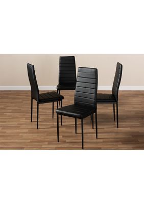 Armand Modern and Contemporary Faux Leather Upholstered Dining Chair