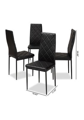 Blaise Modern and Contemporary Faux Leather Upholstered Dining Chair