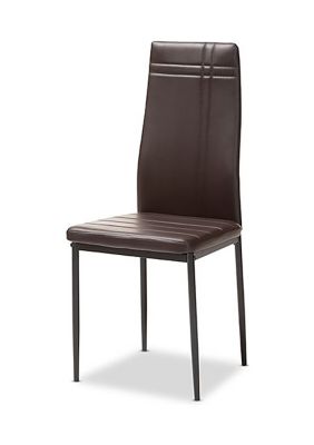 Matiese Modern and Contemporary Faux Leather Upholstered Dining Chair