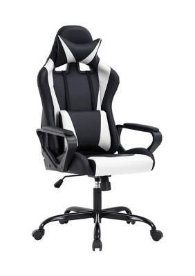 BestOffice High Back Gaming Chair with Ergonomic Swivel and Lumbar Support