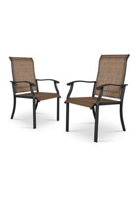 Patio dining chairs(set of 2)