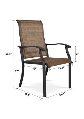 Patio dining chairs(set of 2)