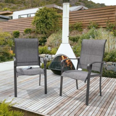 Patio dining chairs(set of 2)