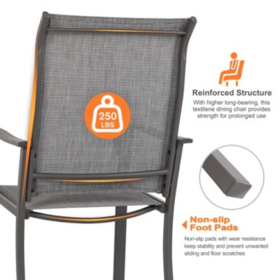 Patio dining chairs(set of 2)