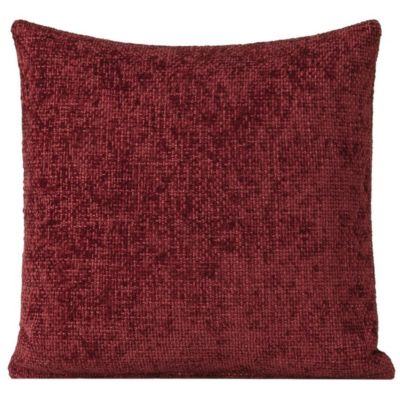 Siscovers Enchanted Claret Woven Velvet Throw Pillow-30 x 30