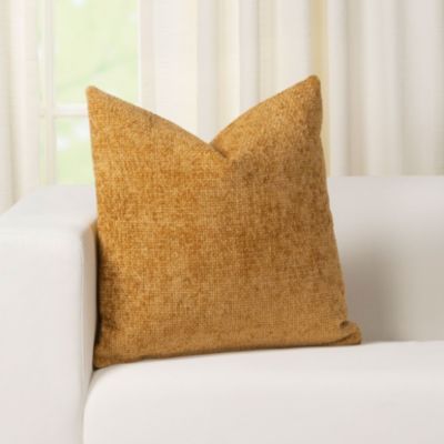 Siscovers Enchanted Gold Woven Velvet Throw Pillow-30 x 30