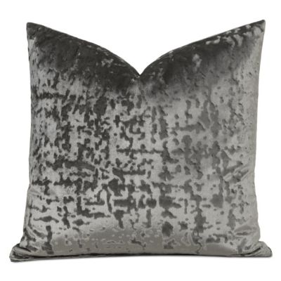 F. Scott Fitzgerald High Society Silver Throw Pillow-30" x 30"