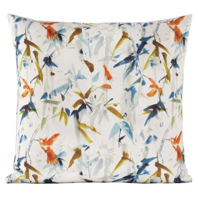 Siscovers Hummingbird Summer Painted Print Throw Pillow-16 x 16