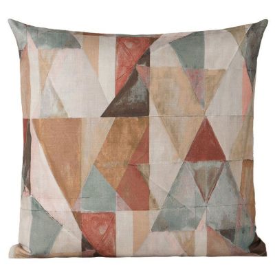 Siscovers Refraction Fire Geometric Print Throw Pillow- x