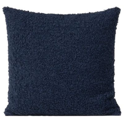 Siscovers Tiffany Indigo Boucle Textured Throw Pillow- x