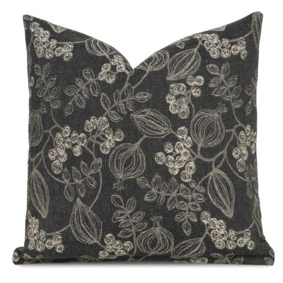 F. Scott Fitzgerald Whymsical Blooms Throw Pillow-18"X 18"