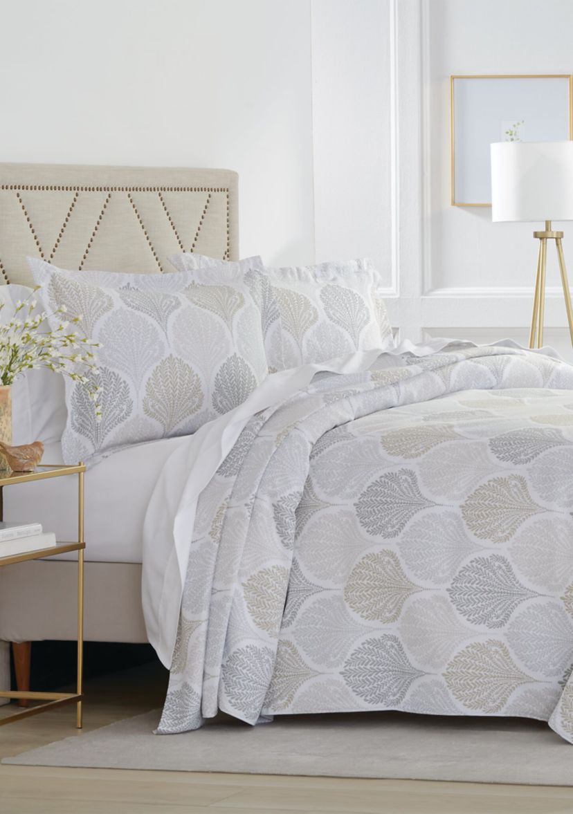 Palm Court 3-Piece Coverlet Set