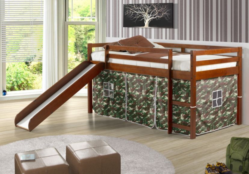 Tent Bed W/Red Tent Kit