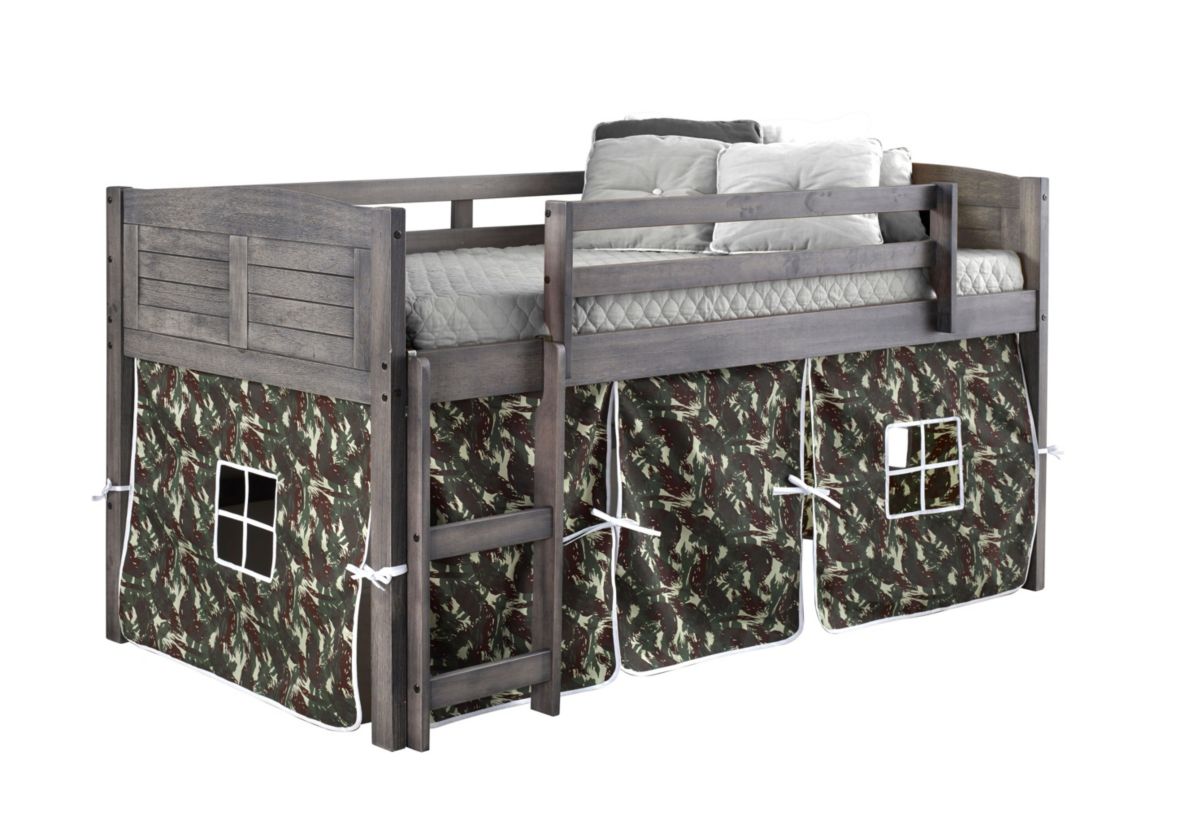 Louver Low Loft Antique  W/ Camo Tent Kit