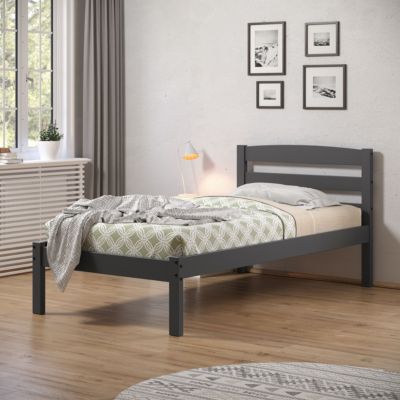 Donco Kids Twin Econo Bed Cappuccino, Grey -  0810007232232