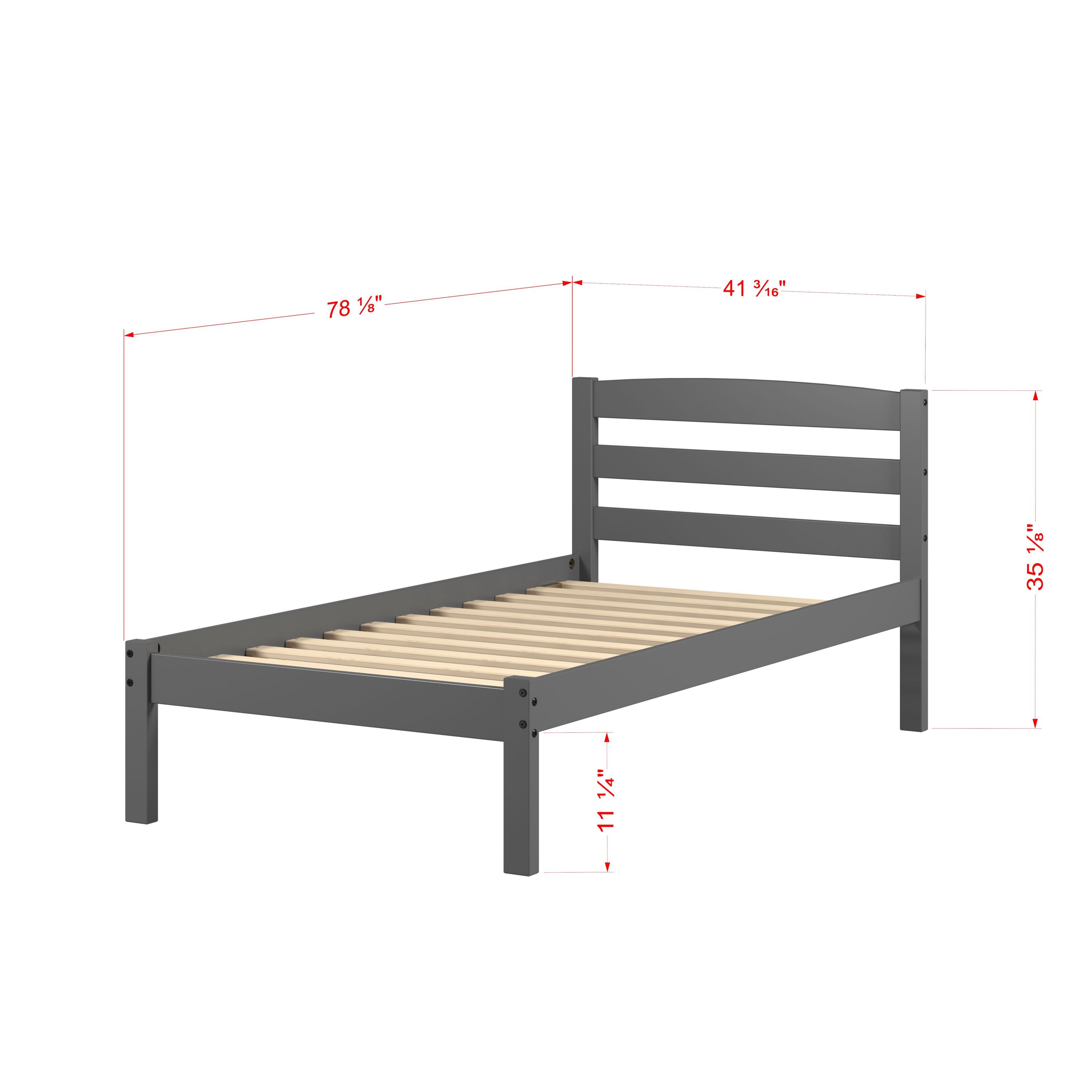 Twin Econo Bed Cappuccino