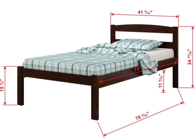 Twin Econo Bed With Dual Under Bed Drawer