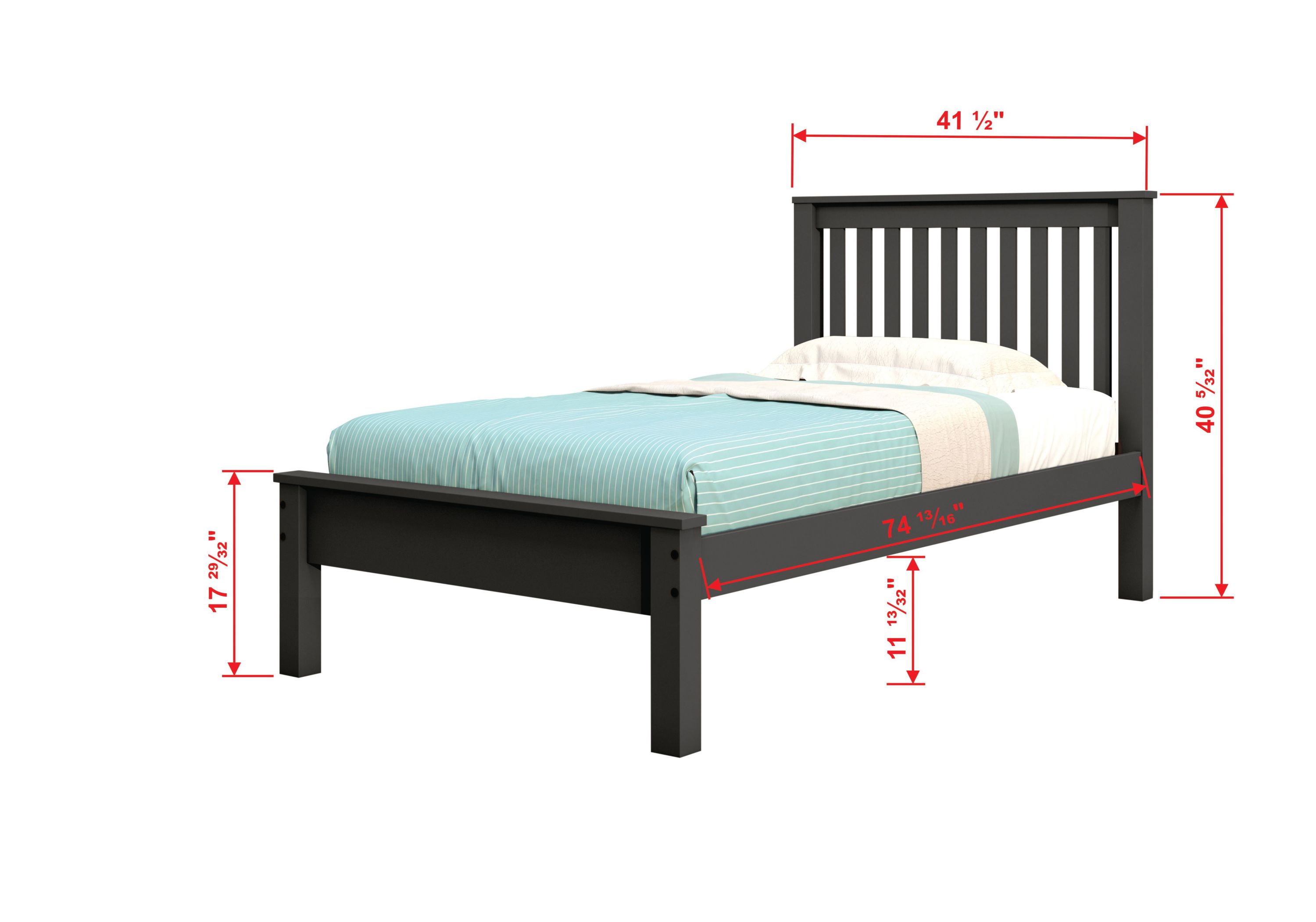 Twin Contempo Bed