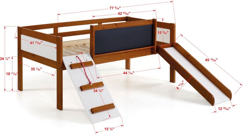 Twin Art Play Junior Low Loft