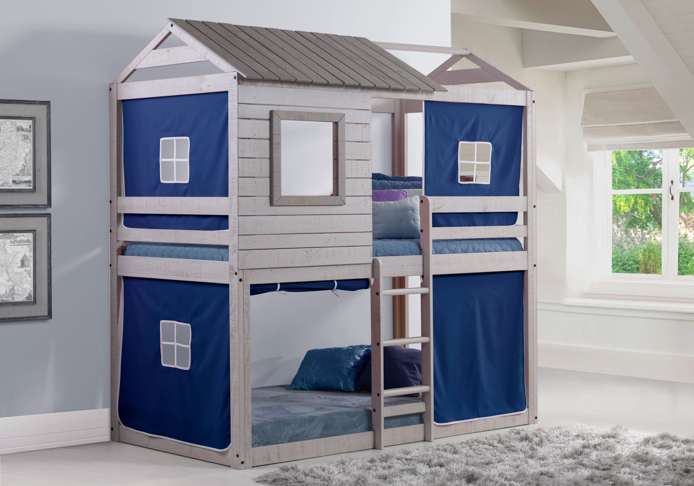 Deer Blind Bunk W/Blue Tent Kit