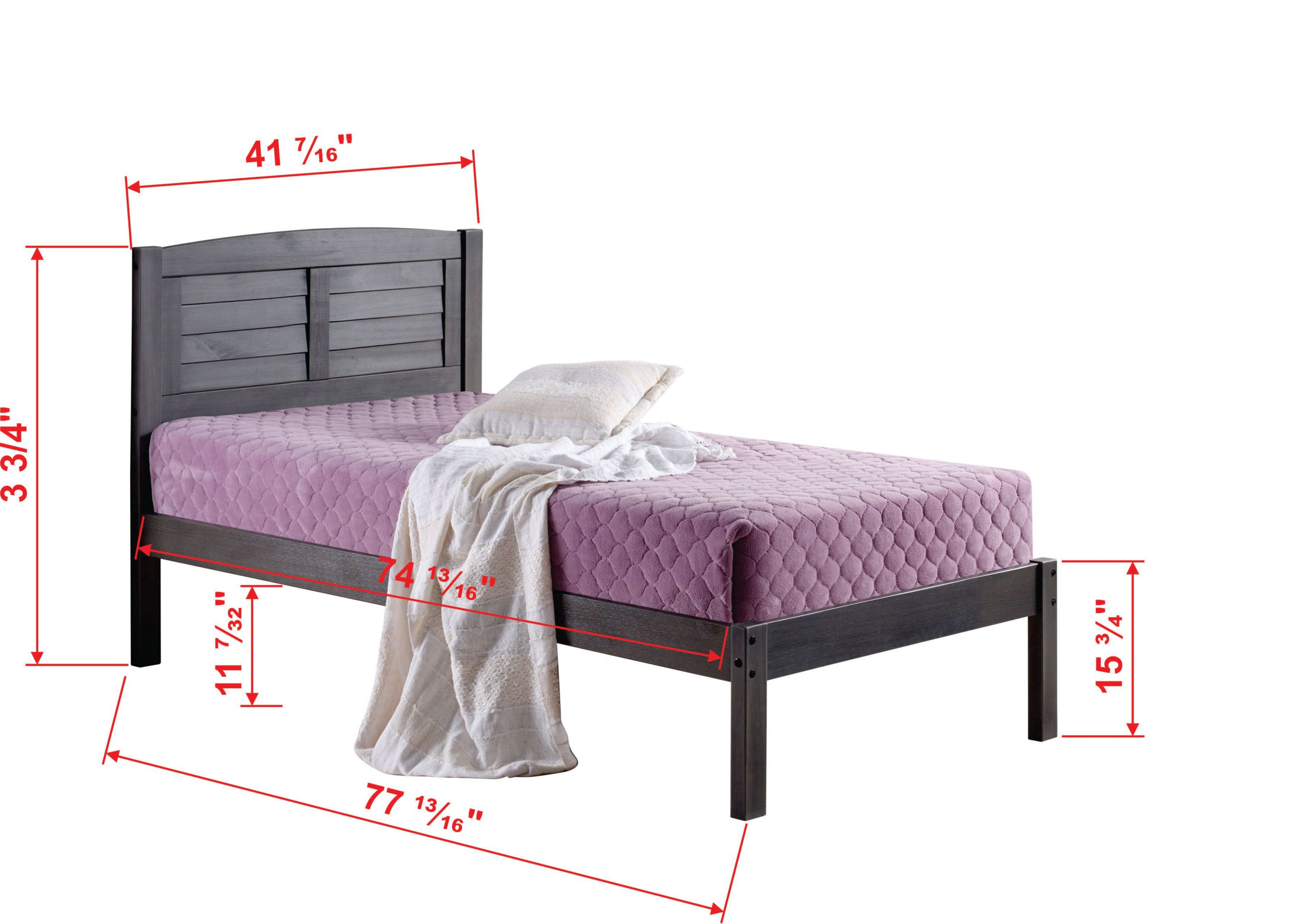 Twin Louver Bed