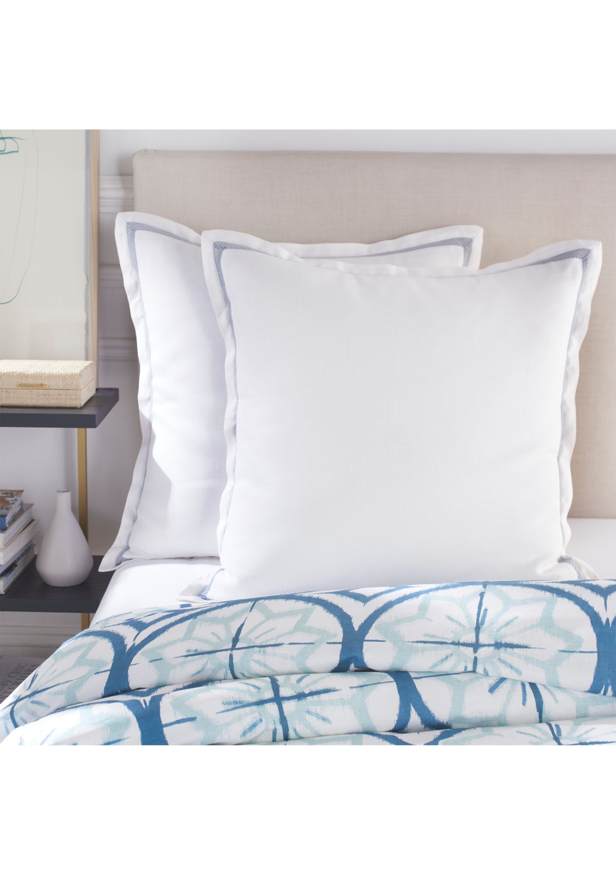 Inset Crochet Euro Sham