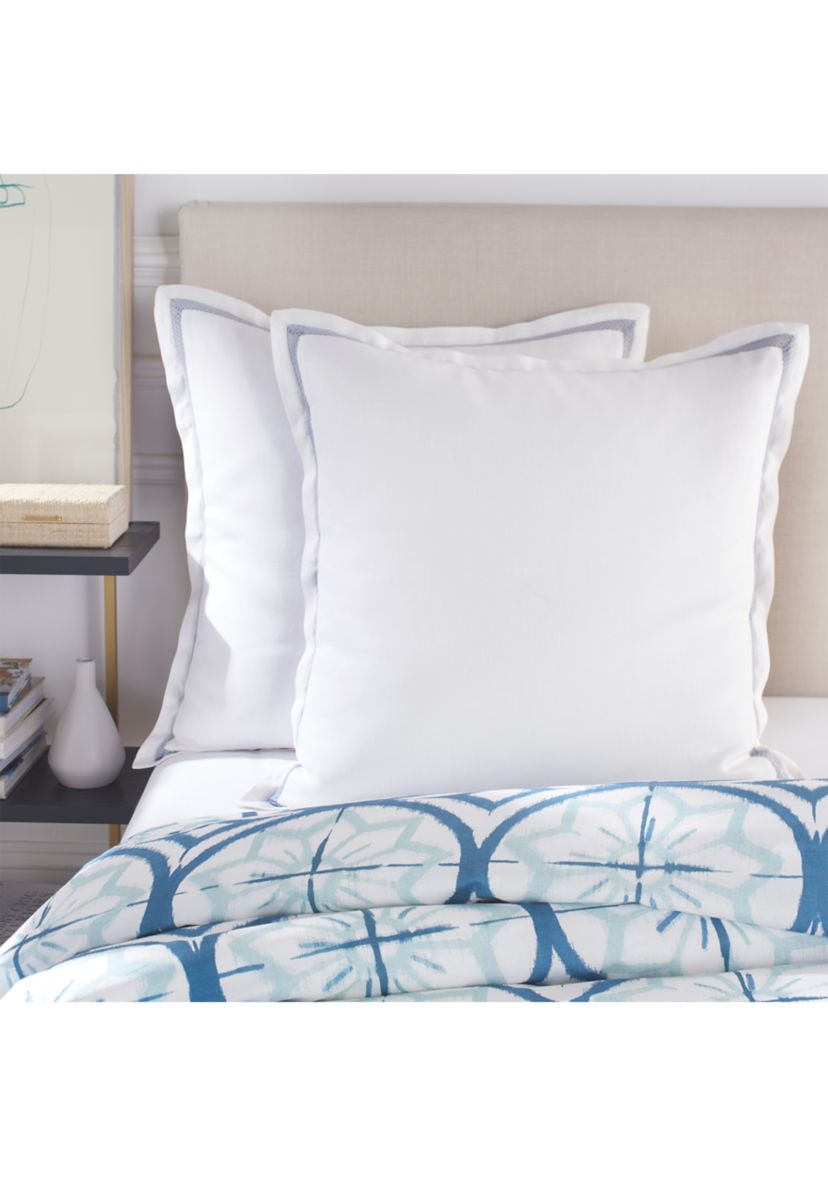 Inset Crochet Euro Sham