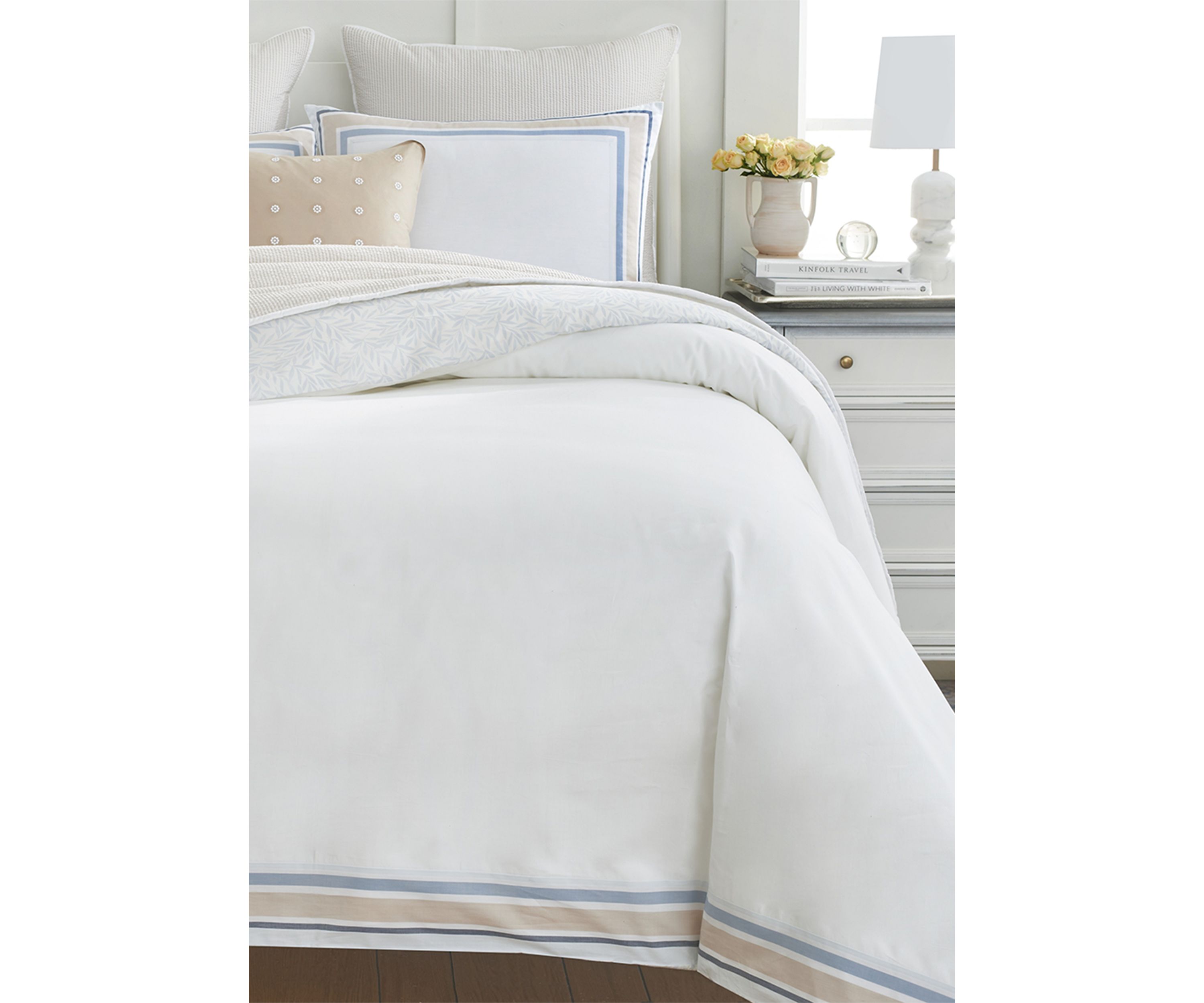 Stripe Frame Comforter Set