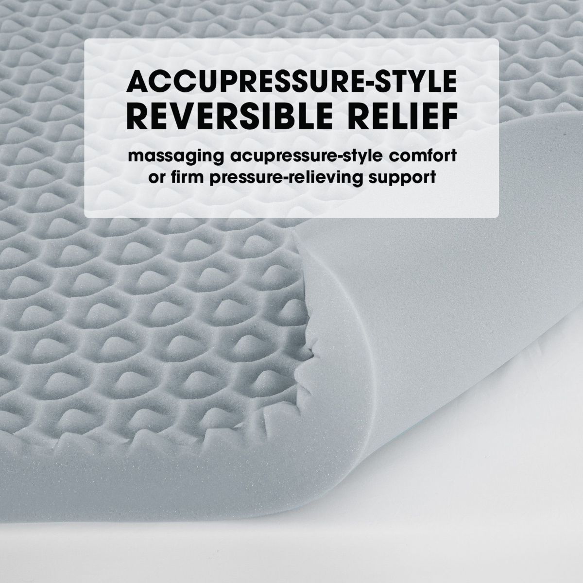 Peak Comfort 3 inch Memory Foam Mattress Topper