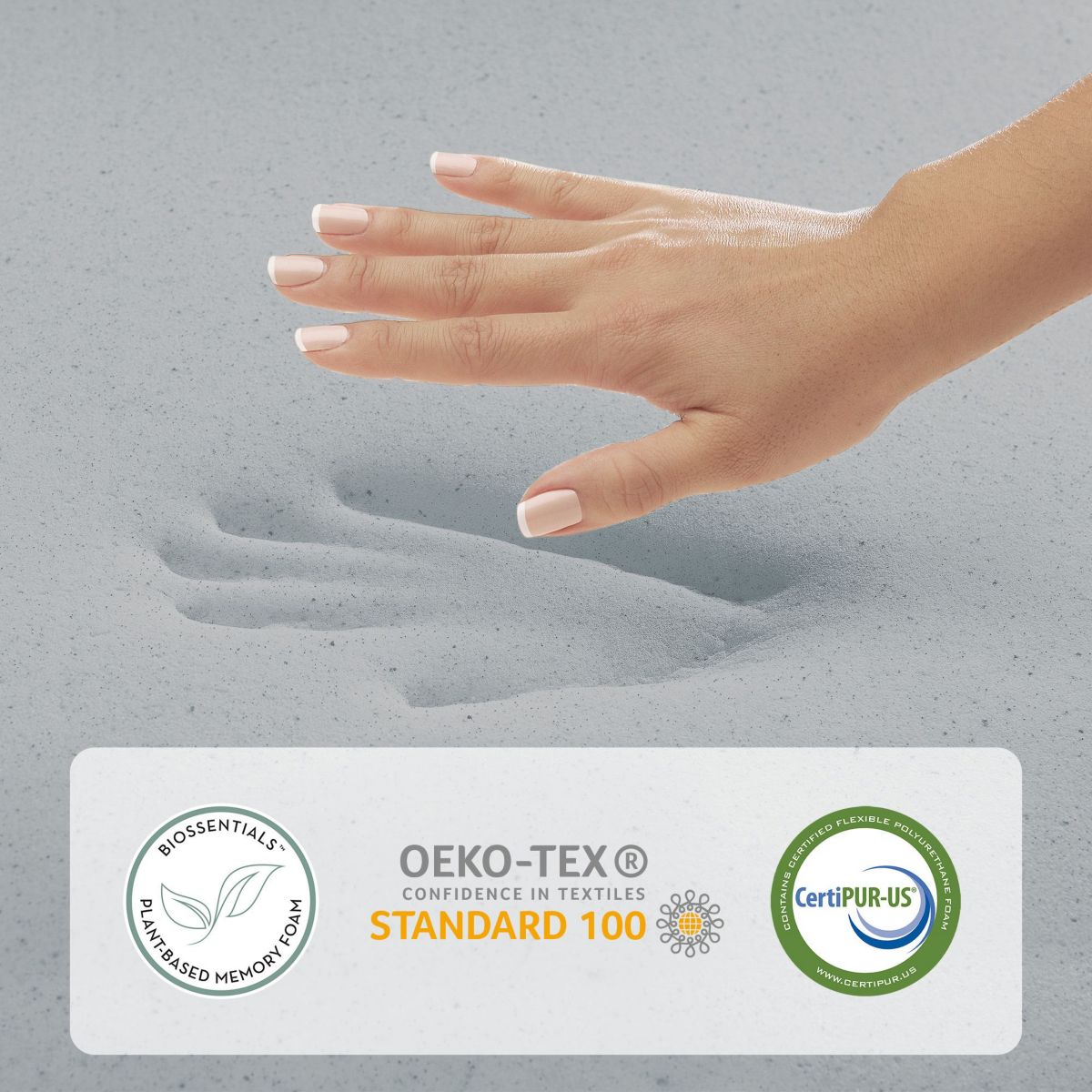 Peak Comfort 3 inch Memory Foam Mattress Topper