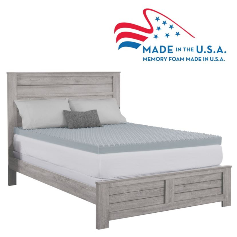 Peak Comfort 3 inch Memory Foam Mattress Topper