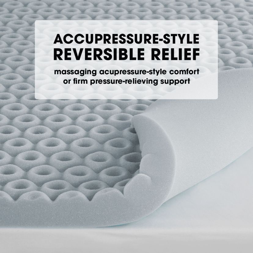 Cool Point 2" Memory Foam Mattress Topper