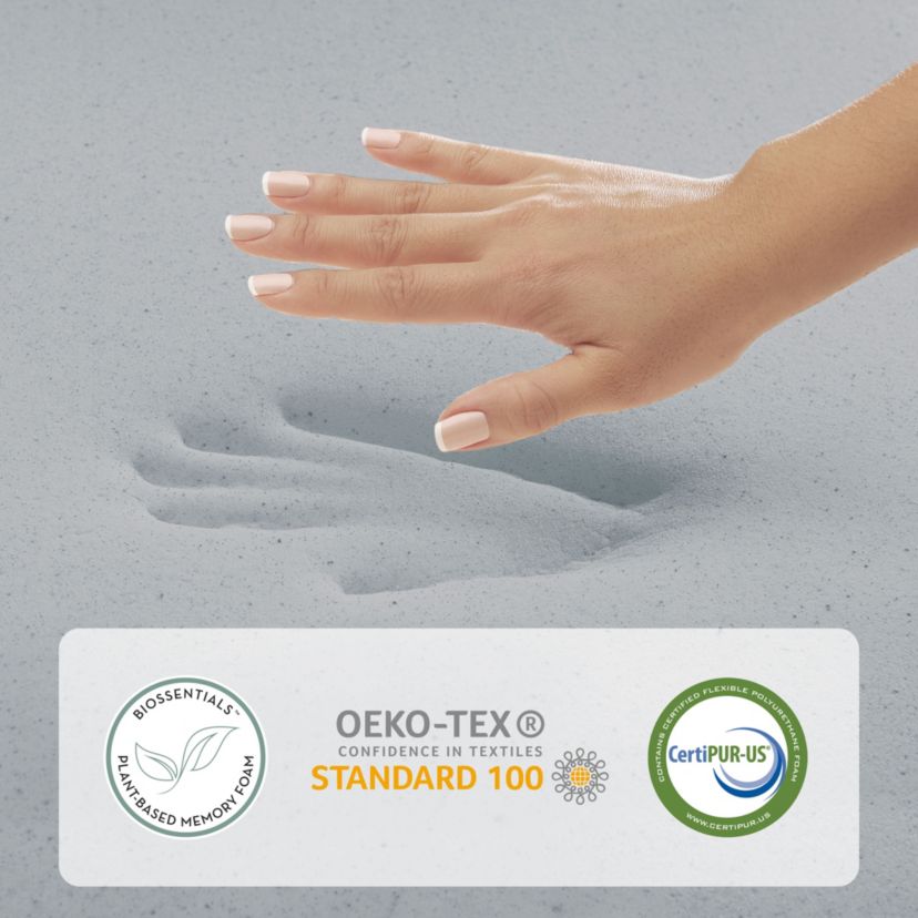 Cool Point 2" Memory Foam Mattress Topper