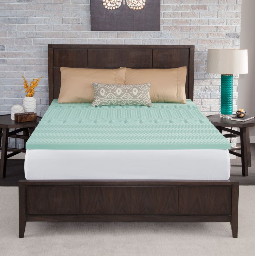 EcoZone 1.5" Memory Foam Mattress Topper