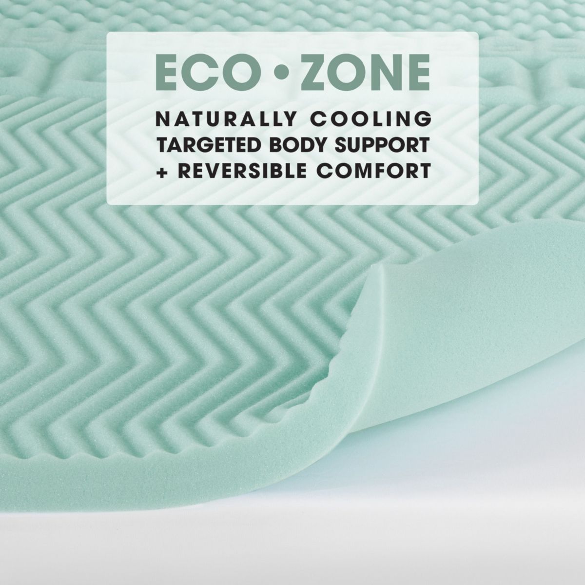 EcoZone 3" Memory Foam Mattress Topper
