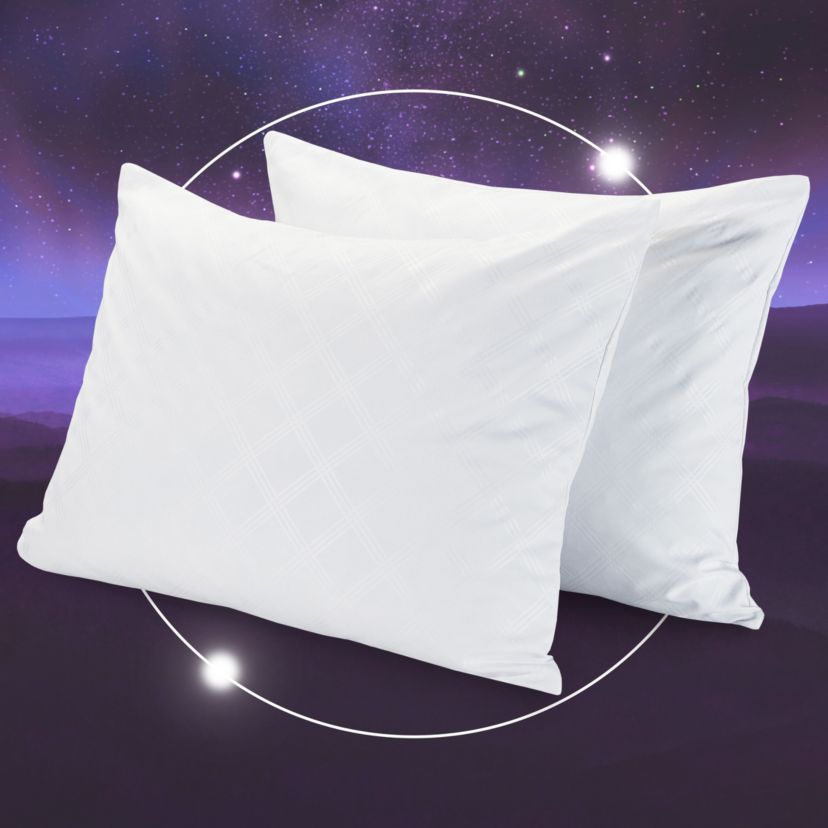 Essentials Pack Gel-Infused Memory Foam Cluster Pillows - Standard 20" x 26"