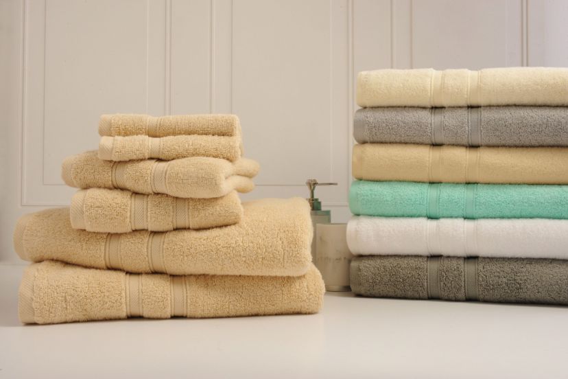 6pc Zero Twist Cotton Towel Set