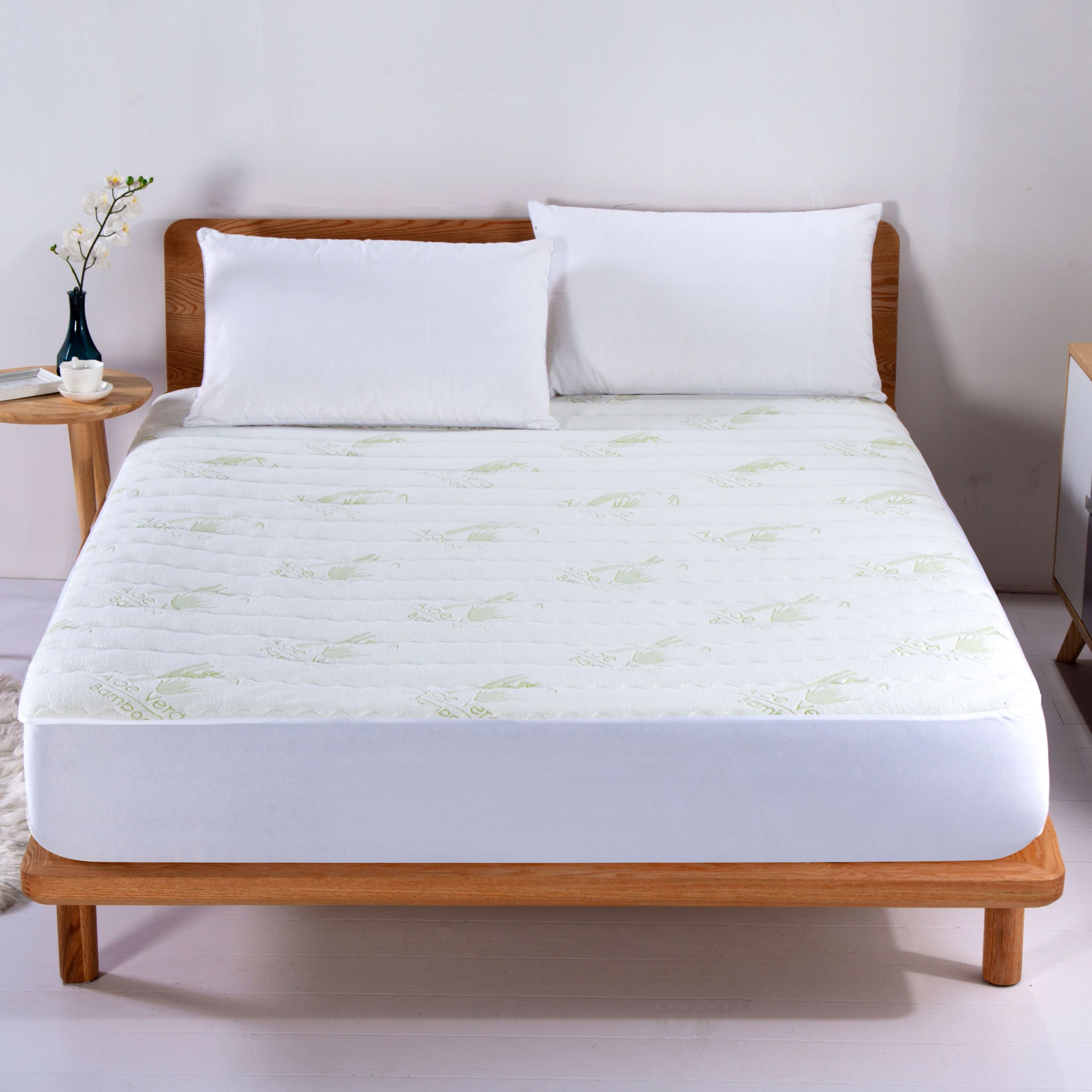 Bamboo Aloe Vera Mattress Pad