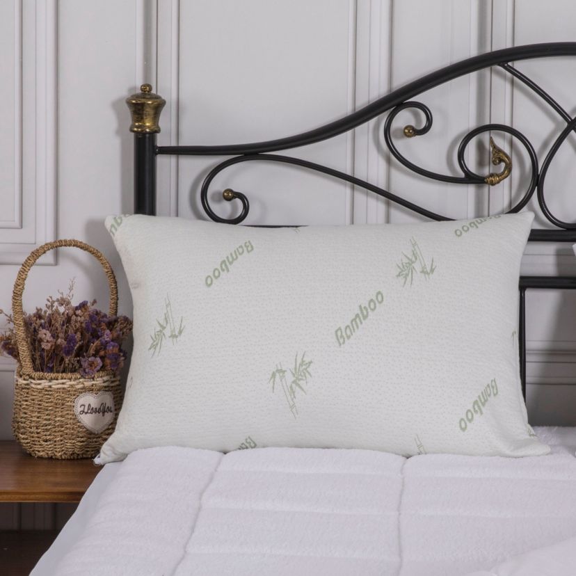 Bamboo Memory Foam Pillow 1pk