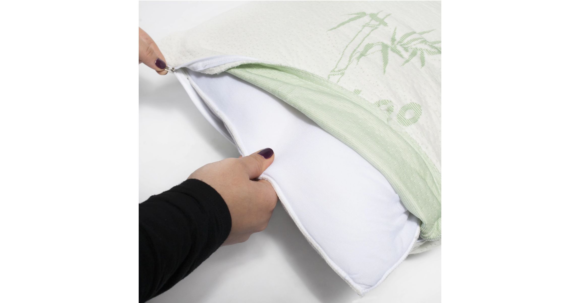 Bamboo Memory Foam Pillow 1pk