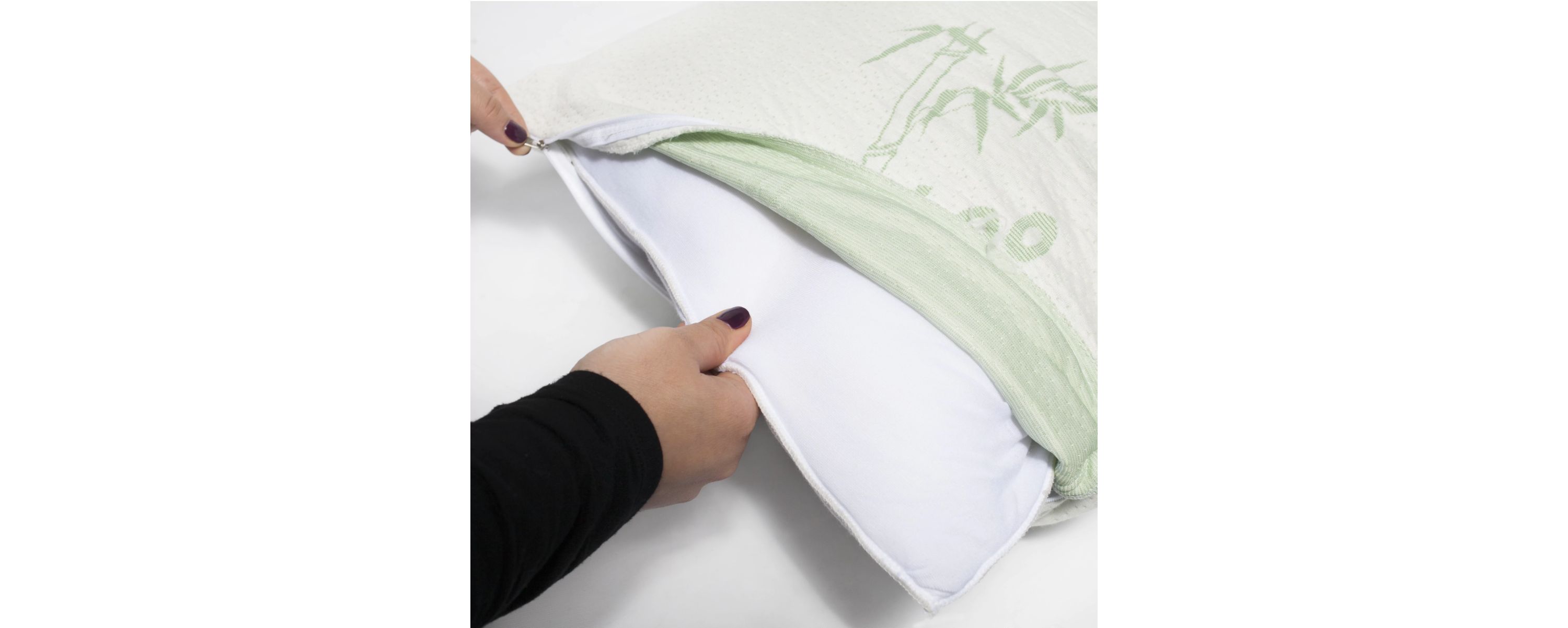 Bamboo Memory Foam Pillow 1pk