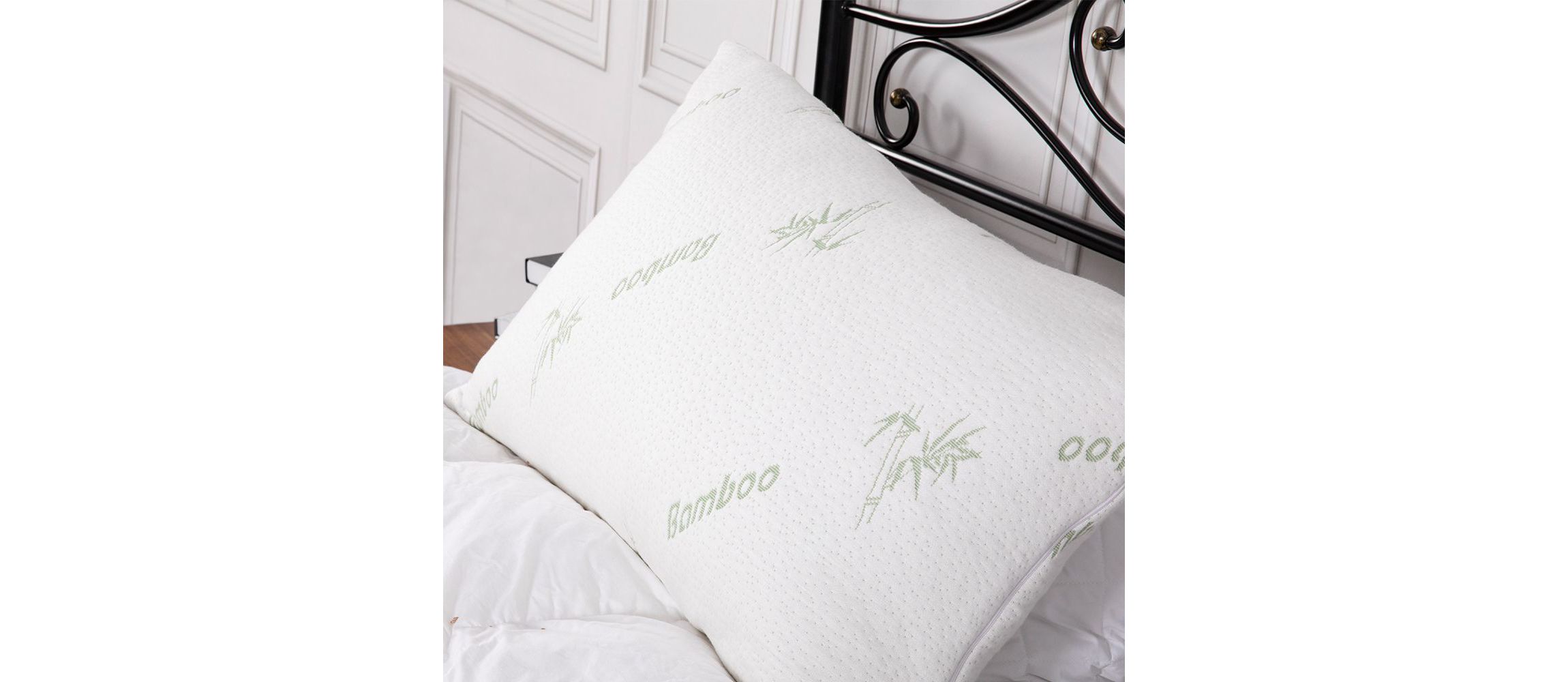 Bamboo Memory Foam Pillow 1pk