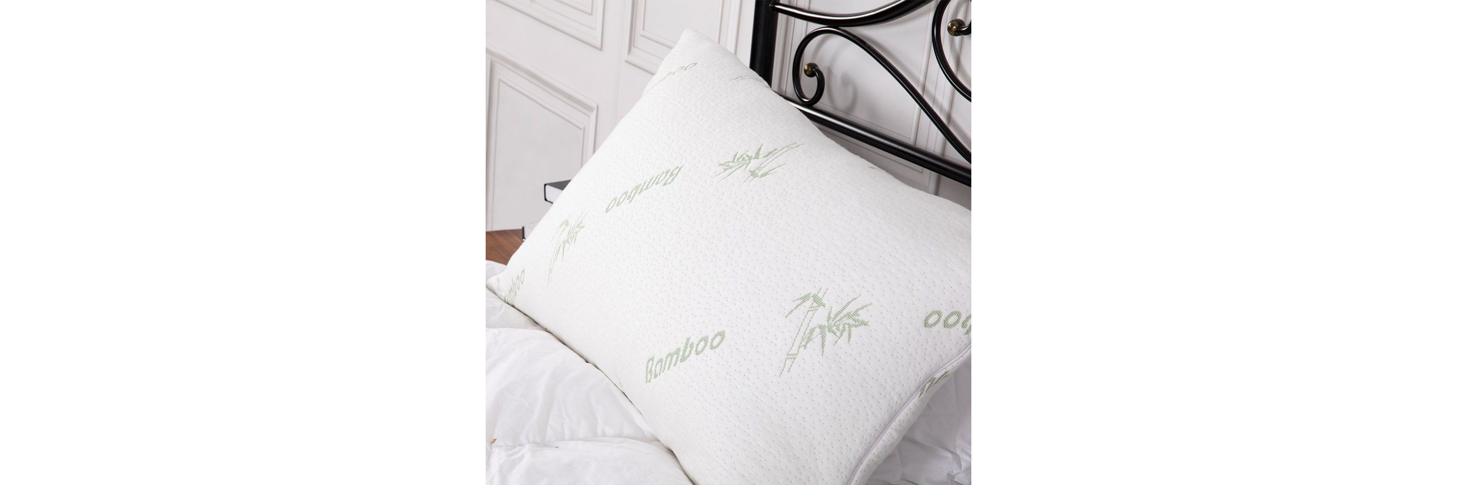 Bamboo Memory Foam Pillow 1pk