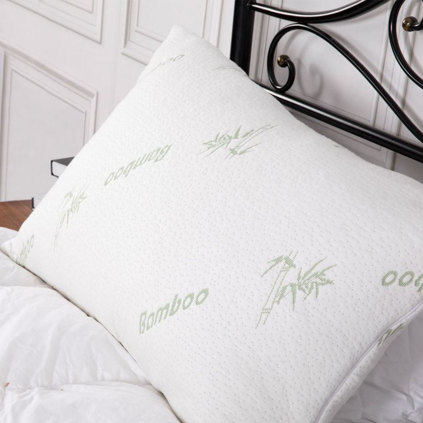 Bamboo Memory Foam Pillow 1pk